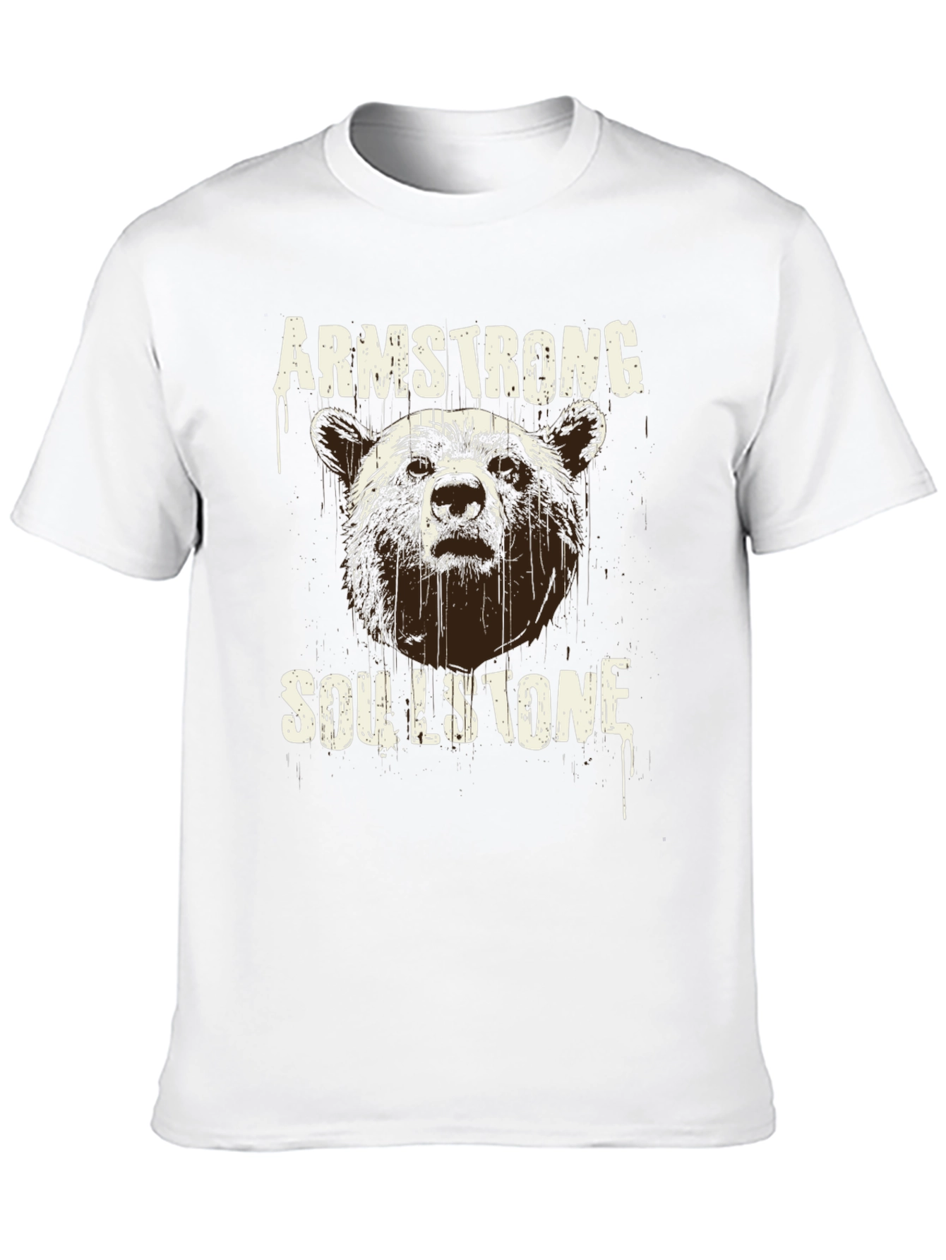 Camiseta Negra Armstrong Soullstone Oso