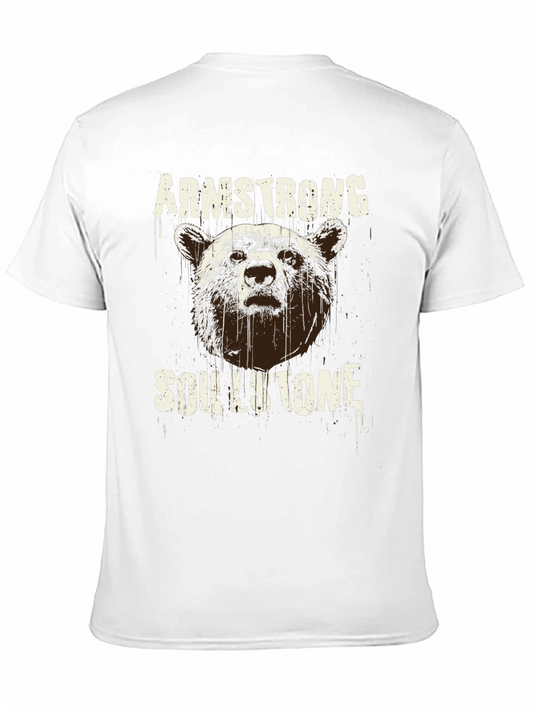 Camiseta Negra Armstrong Soullstone Oso