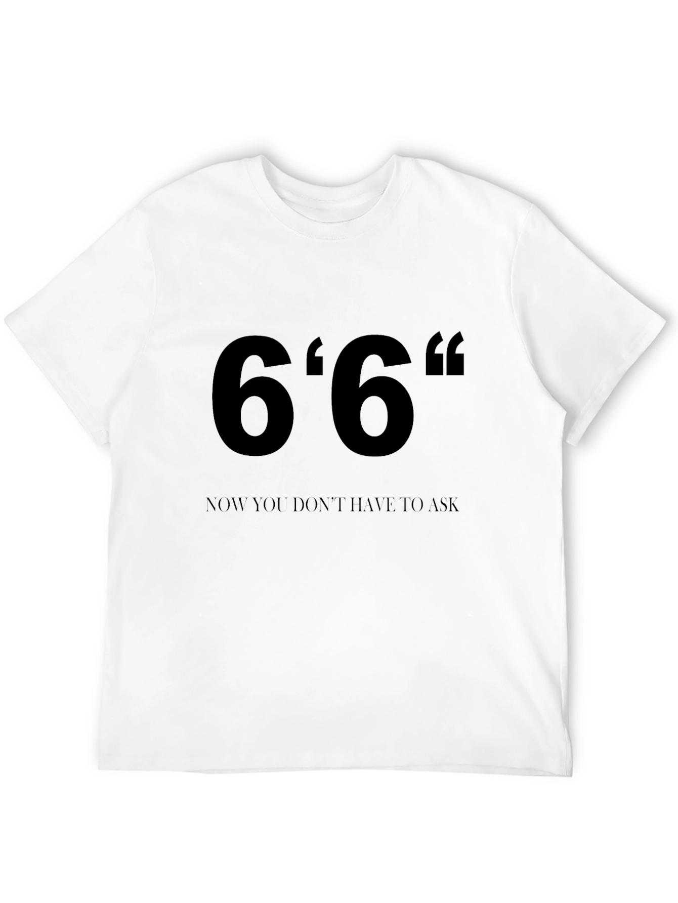 Camiseta Negra Humorística 66