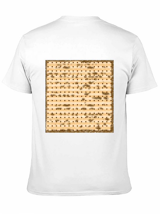 Camiseta Hombre Diseño Galleta Matzá Pascua
