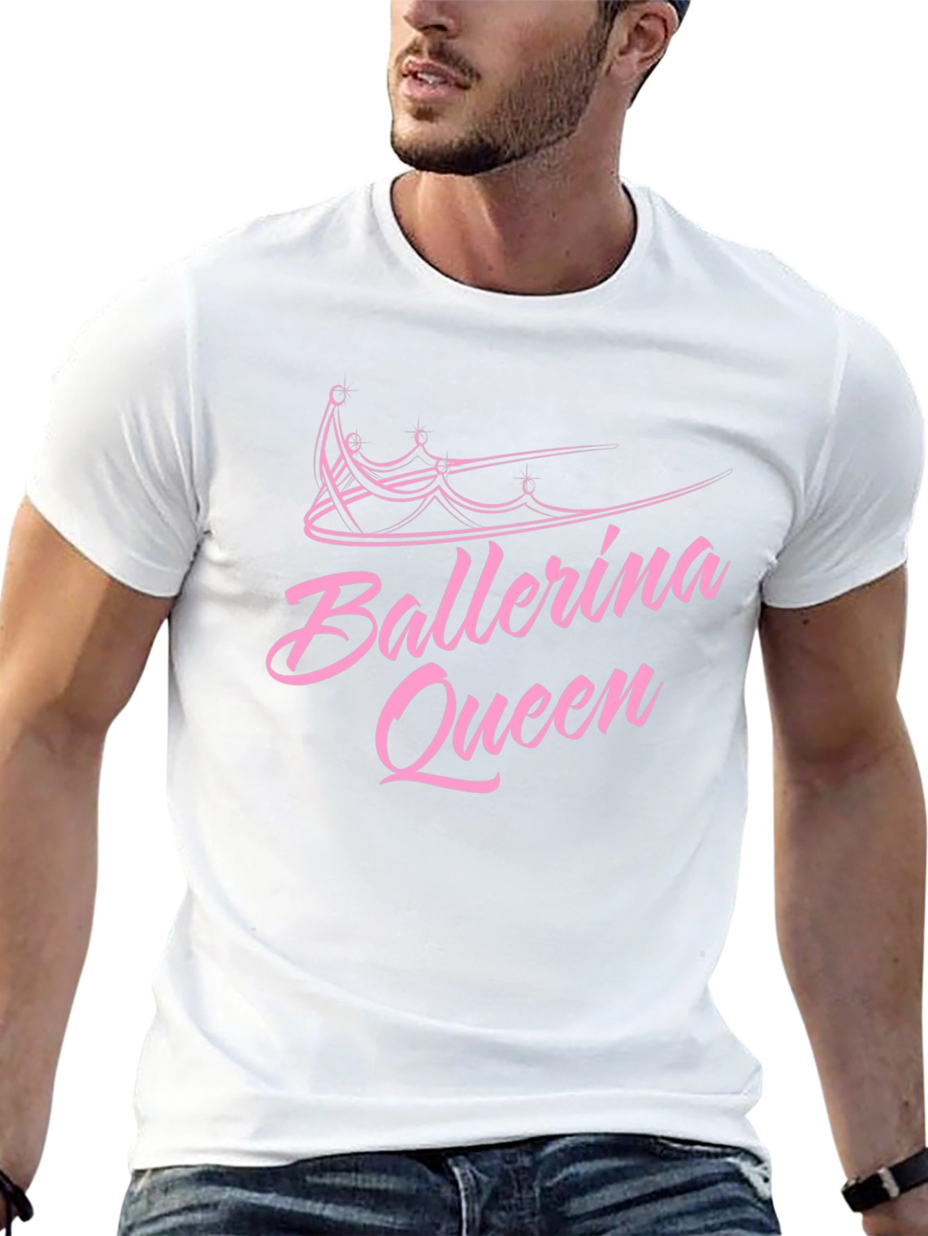Camiseta Negra Ballerina Queen