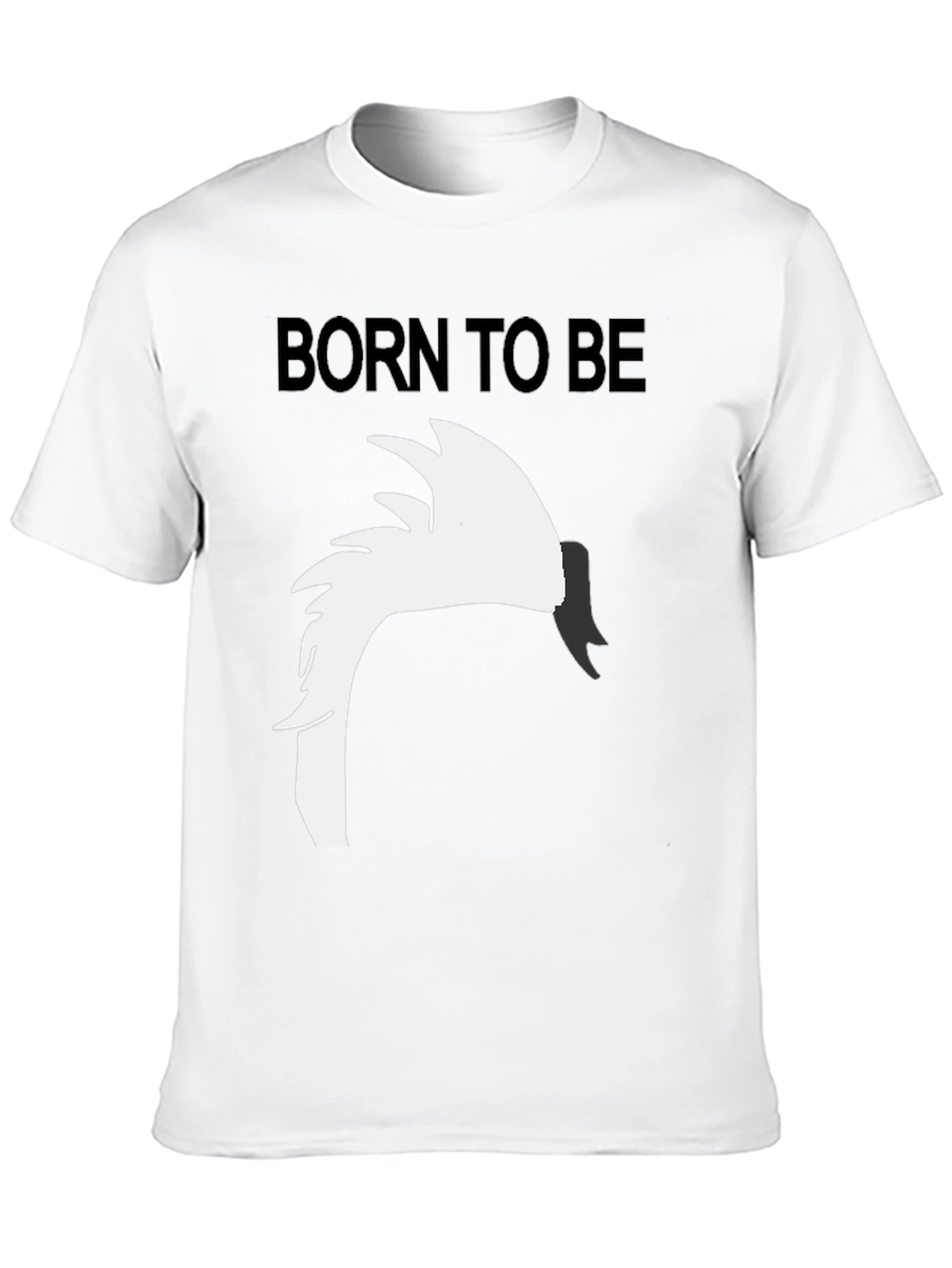 Camiseta Negra Nacido para ser Cisne