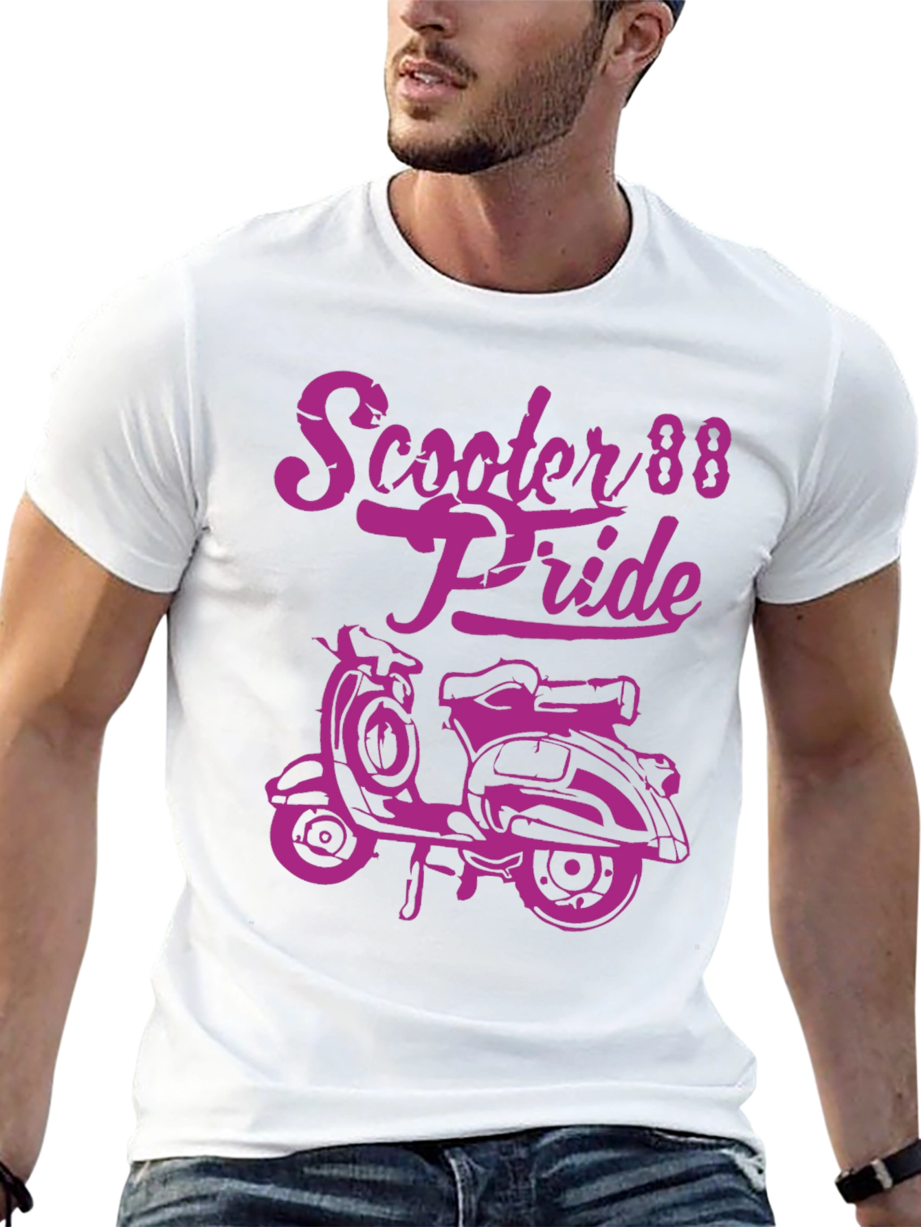 Camiseta Scooter Pride 88 Negra
