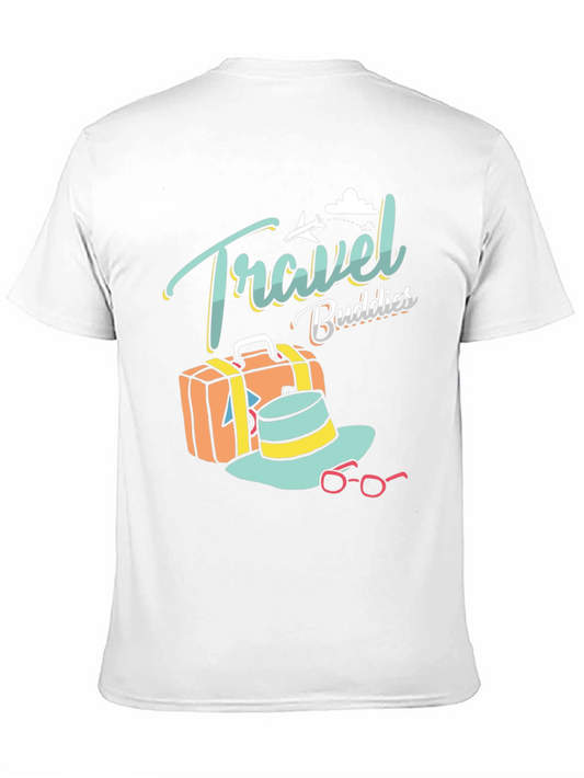 Camiseta Negra Travel Buddies