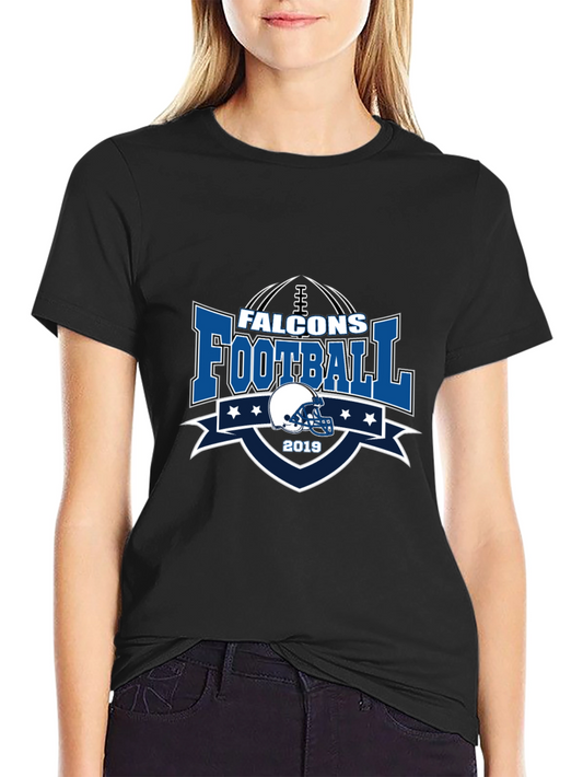 Camiseta Negra Fútbol Americano Falcons 2019
