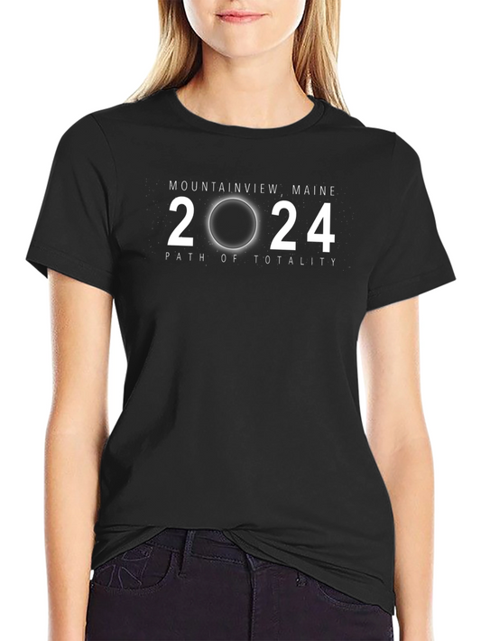 Camiseta Eclipse Mountainview Maine 2024