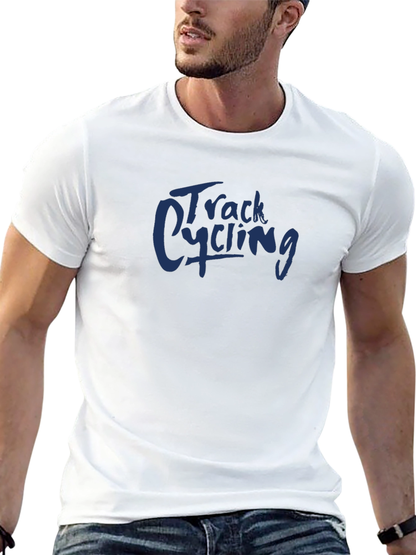 Camiseta Negra Track Cycling