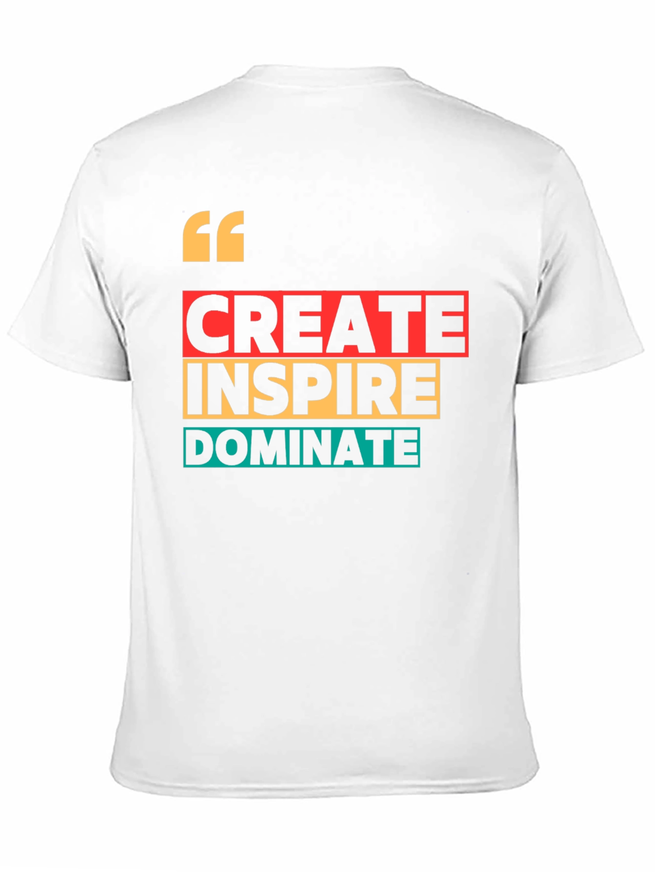 Camiseta Negra con Diseño Gráfico Inspirador