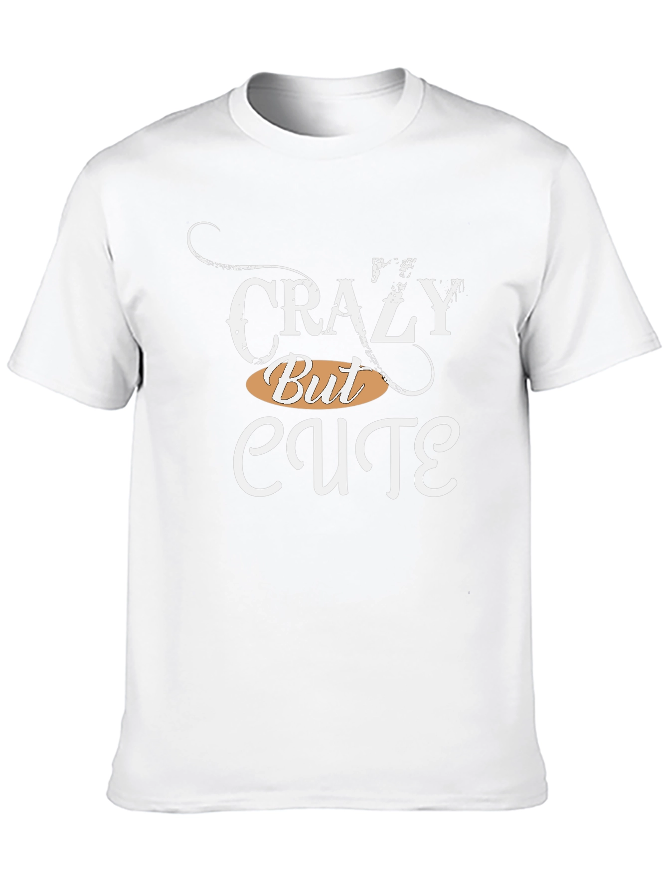 Camiseta Negra: Crazy But Cute