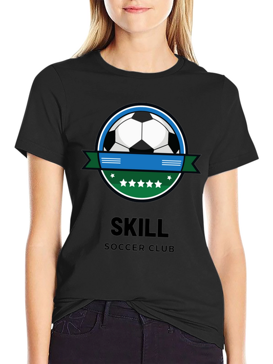 Camiseta Negra Skill Soccer Club