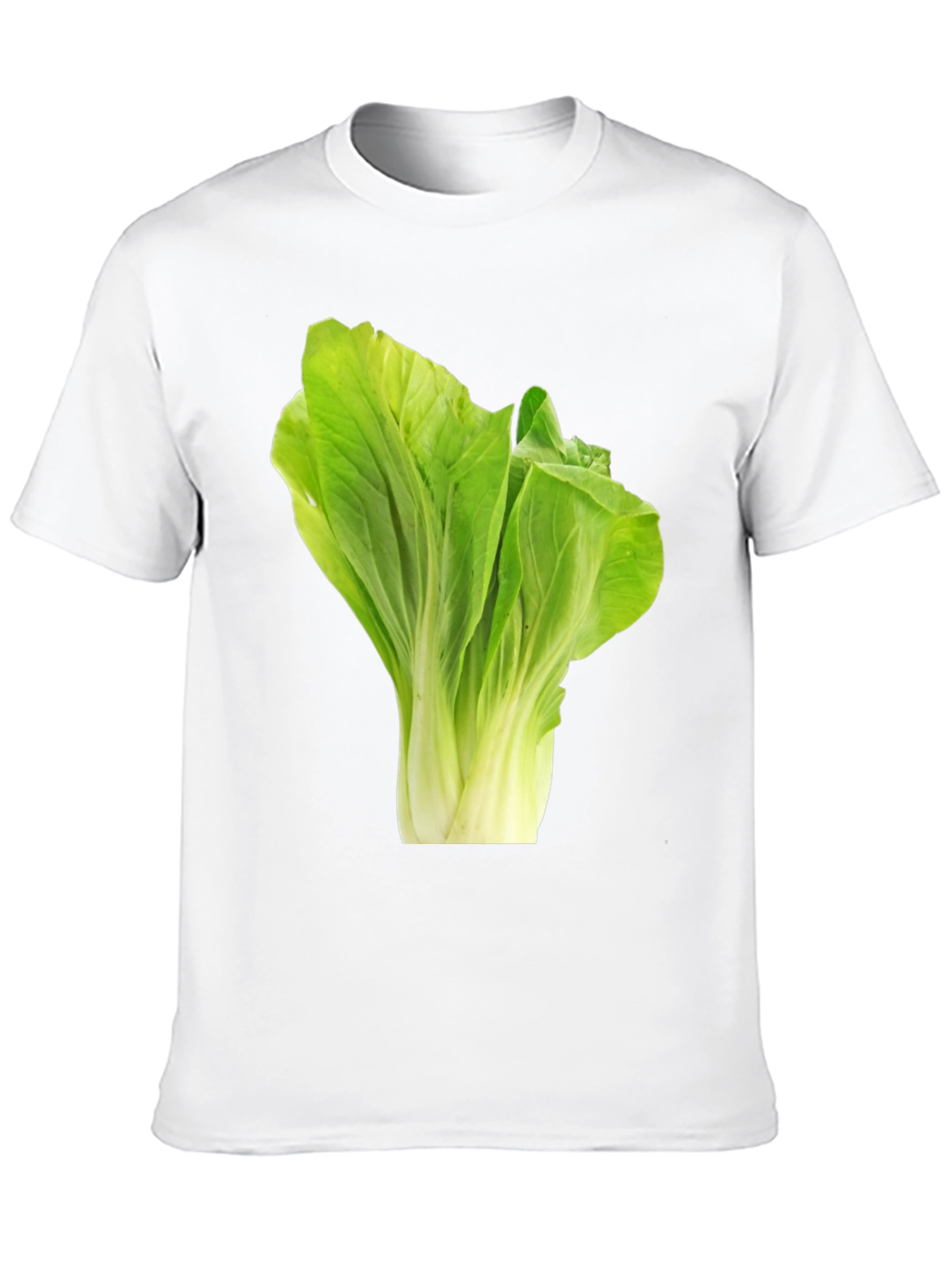 Camiseta Negra con Diseño de Lechuga