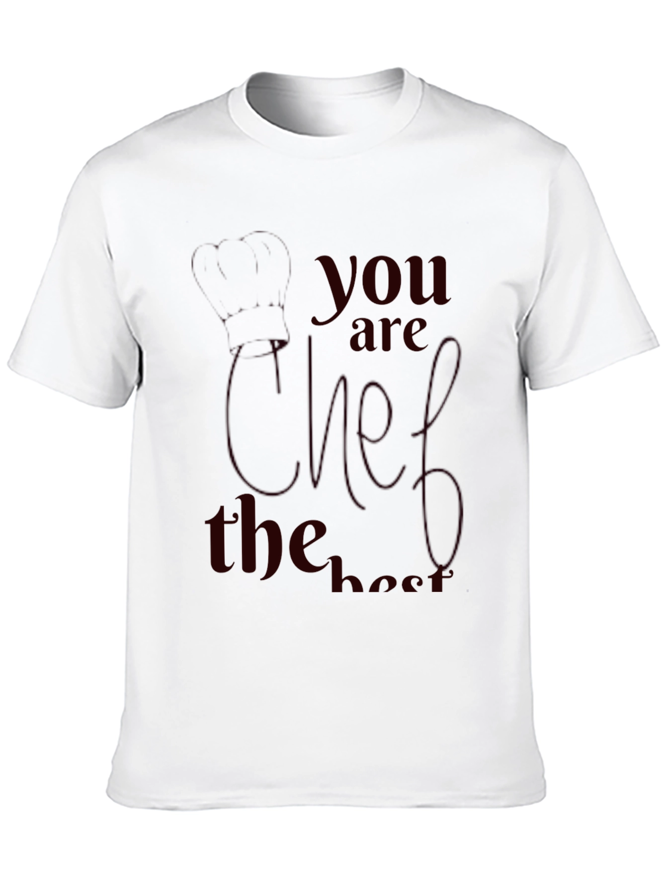 Camiseta Negra You are the Chef
