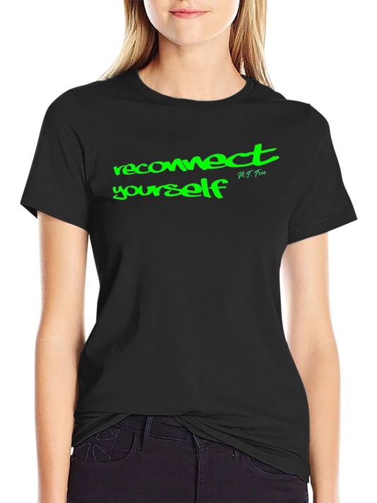 Camiseta Negra Reconnect Yourself
