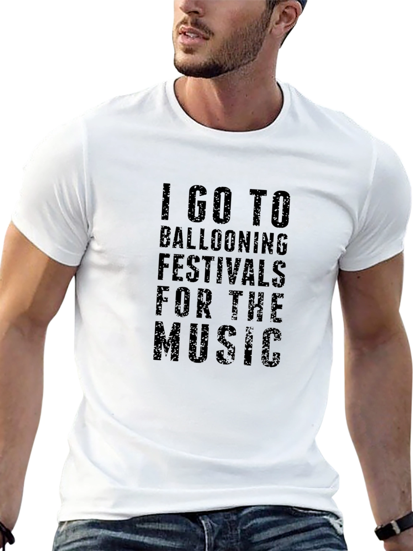 Camiseta Hombre: Festivales de Globos Aerostáticos - Música