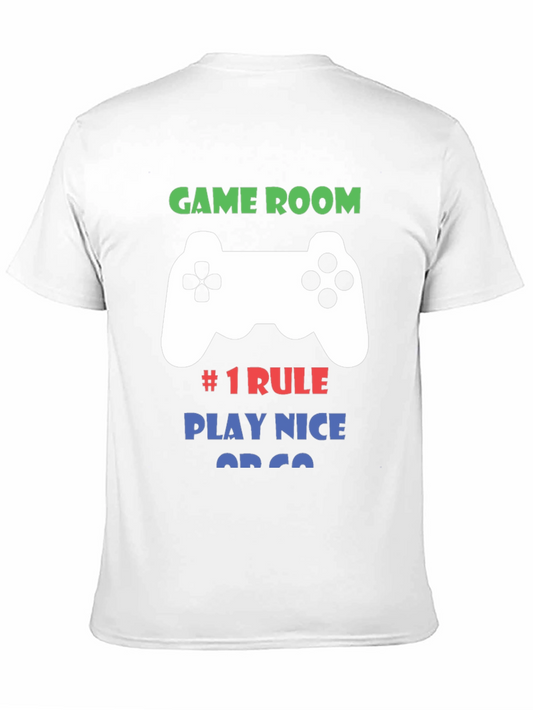 Camiseta Game Room: #1 Rule