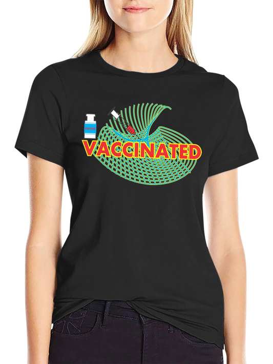 Camiseta Vacunado - Diseño Gráfico Único