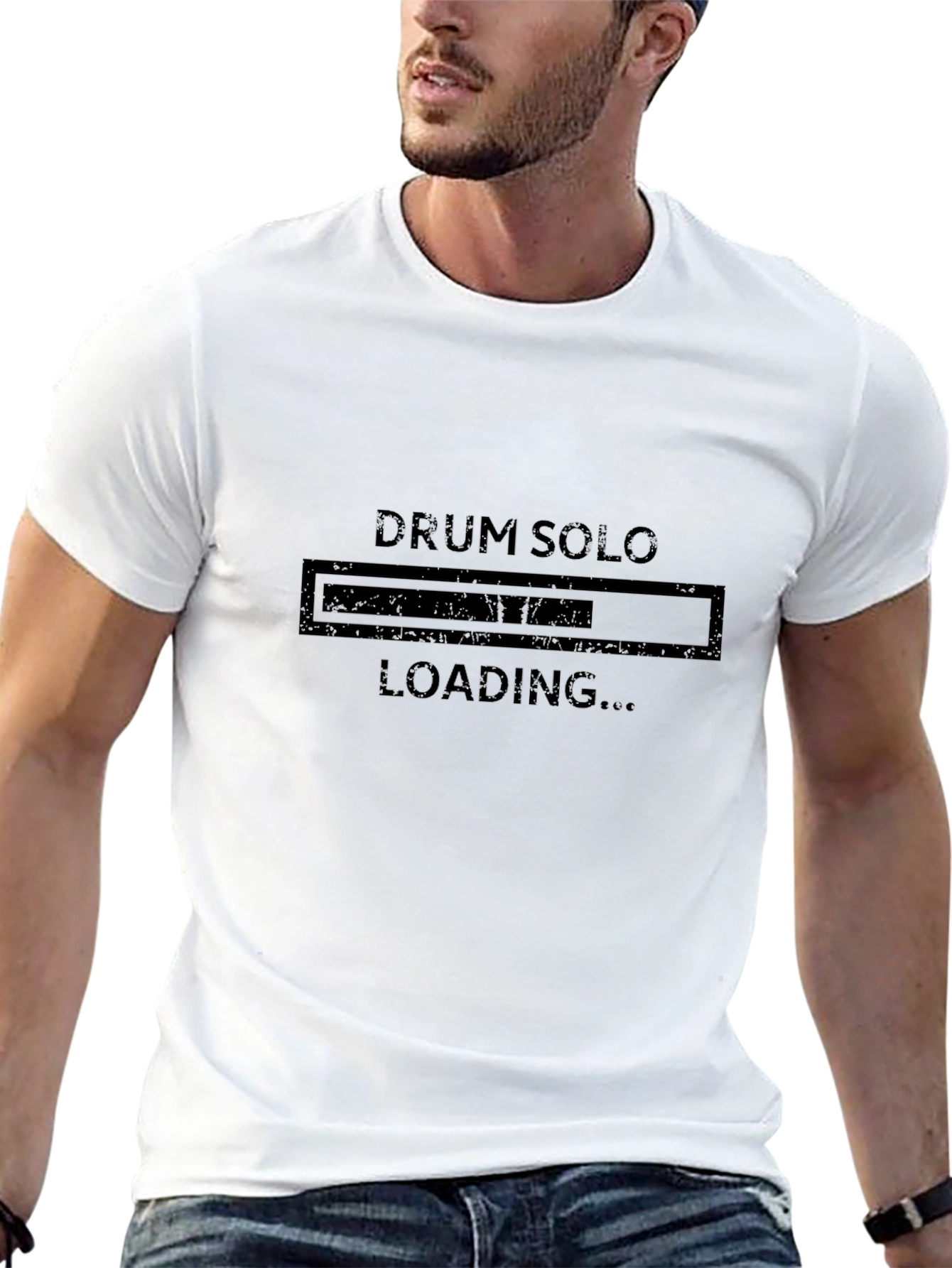 Camiseta Negra Drum Solo Loading