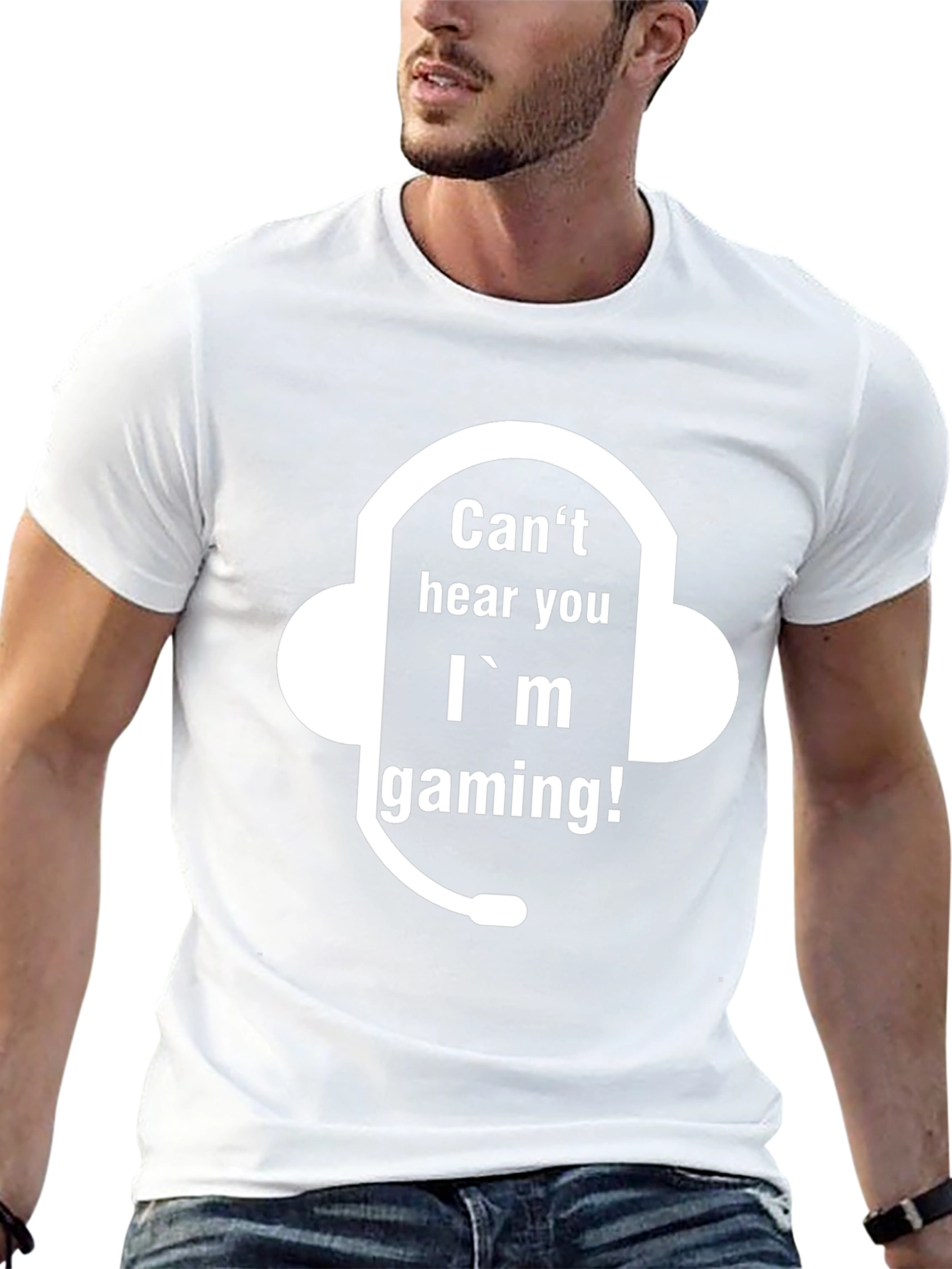Camiseta Gamer - No te oigo ¡estoy jugando!