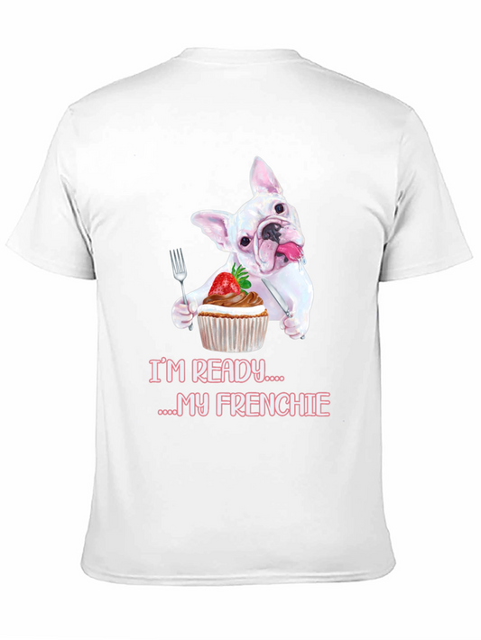 Camiseta Im Ready My Frenchie para Amantes de Bulldogs Franceses