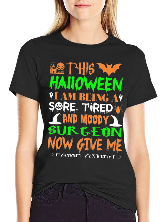 Camiseta Halloween Cirujano Gruñón