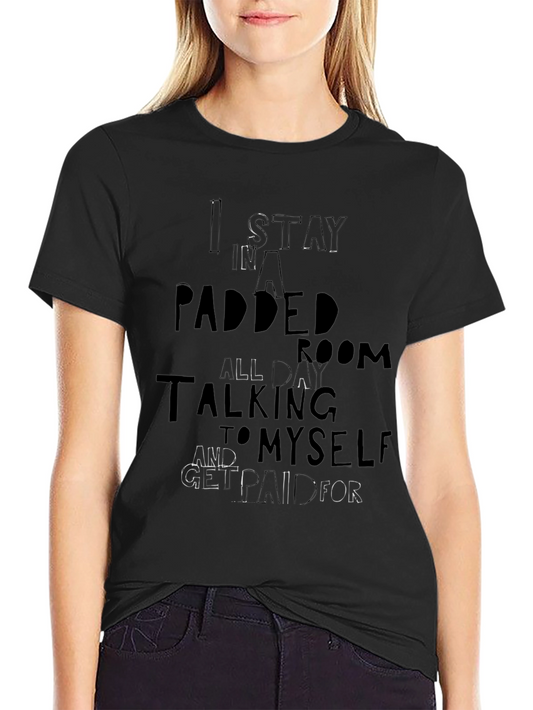 Camiseta Negra Hombre Padded Room