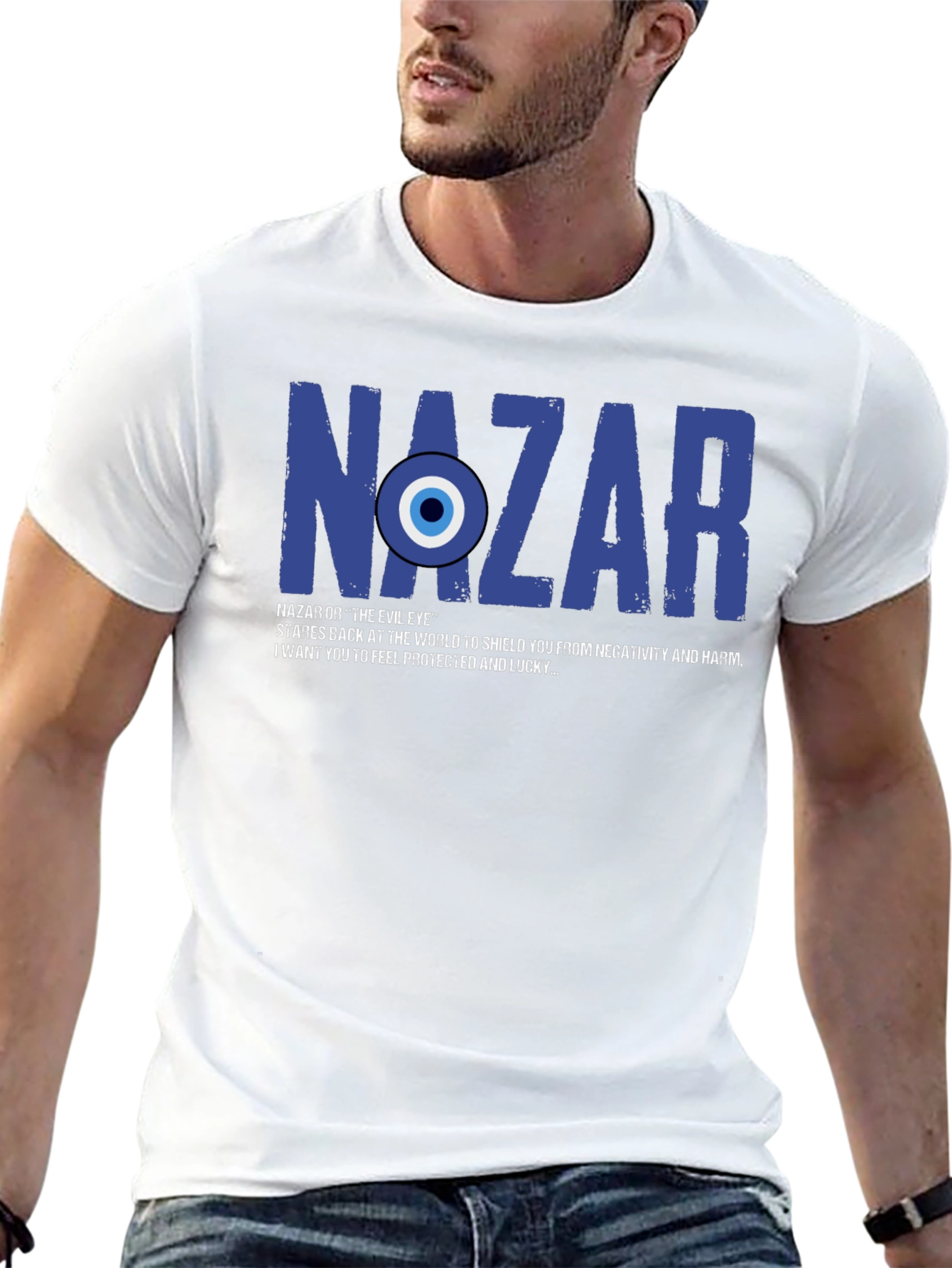 Camiseta Negra Nazar: Protección y Buena Suerte