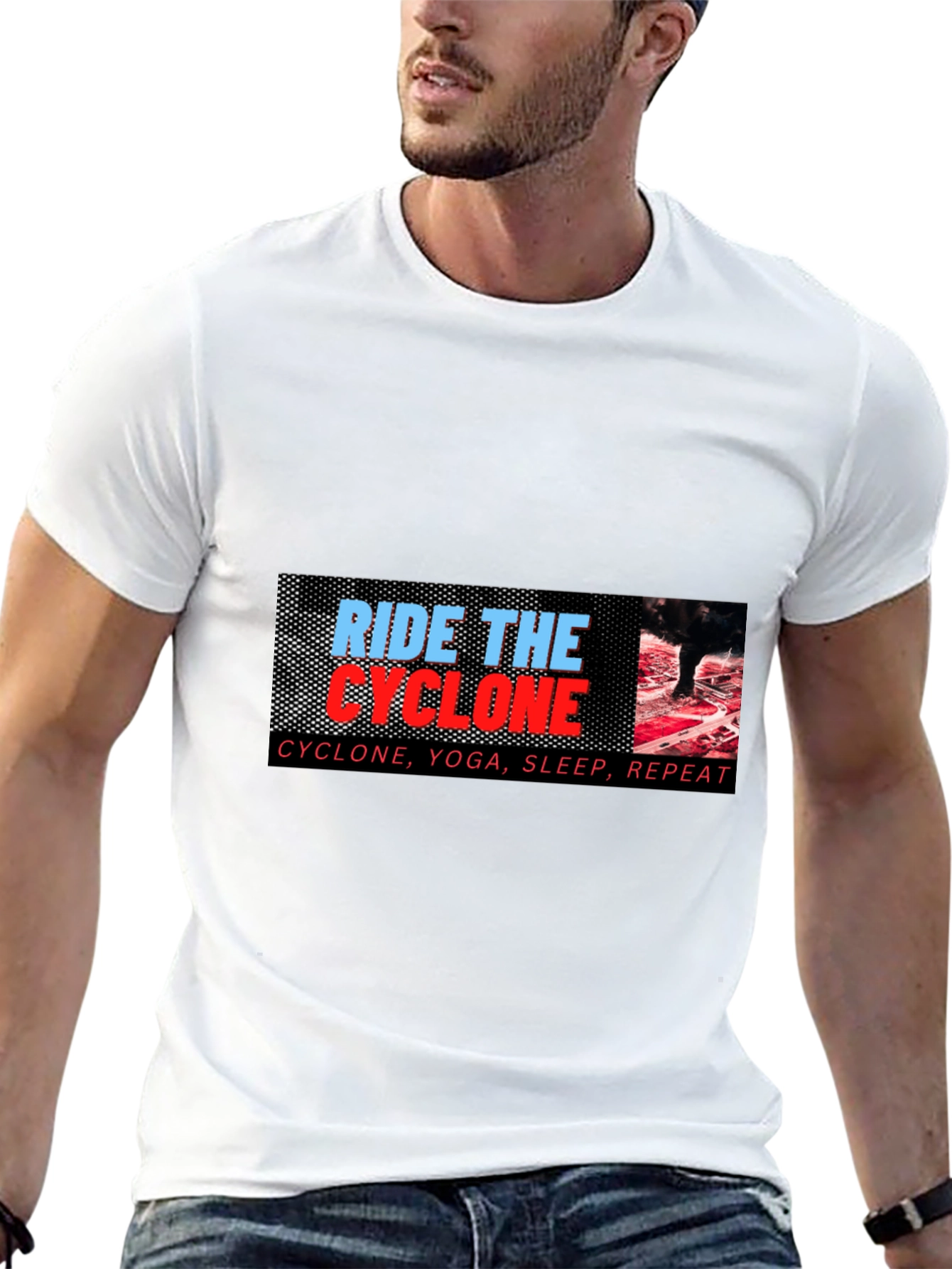 Camiseta Negra Ride the Cyclone