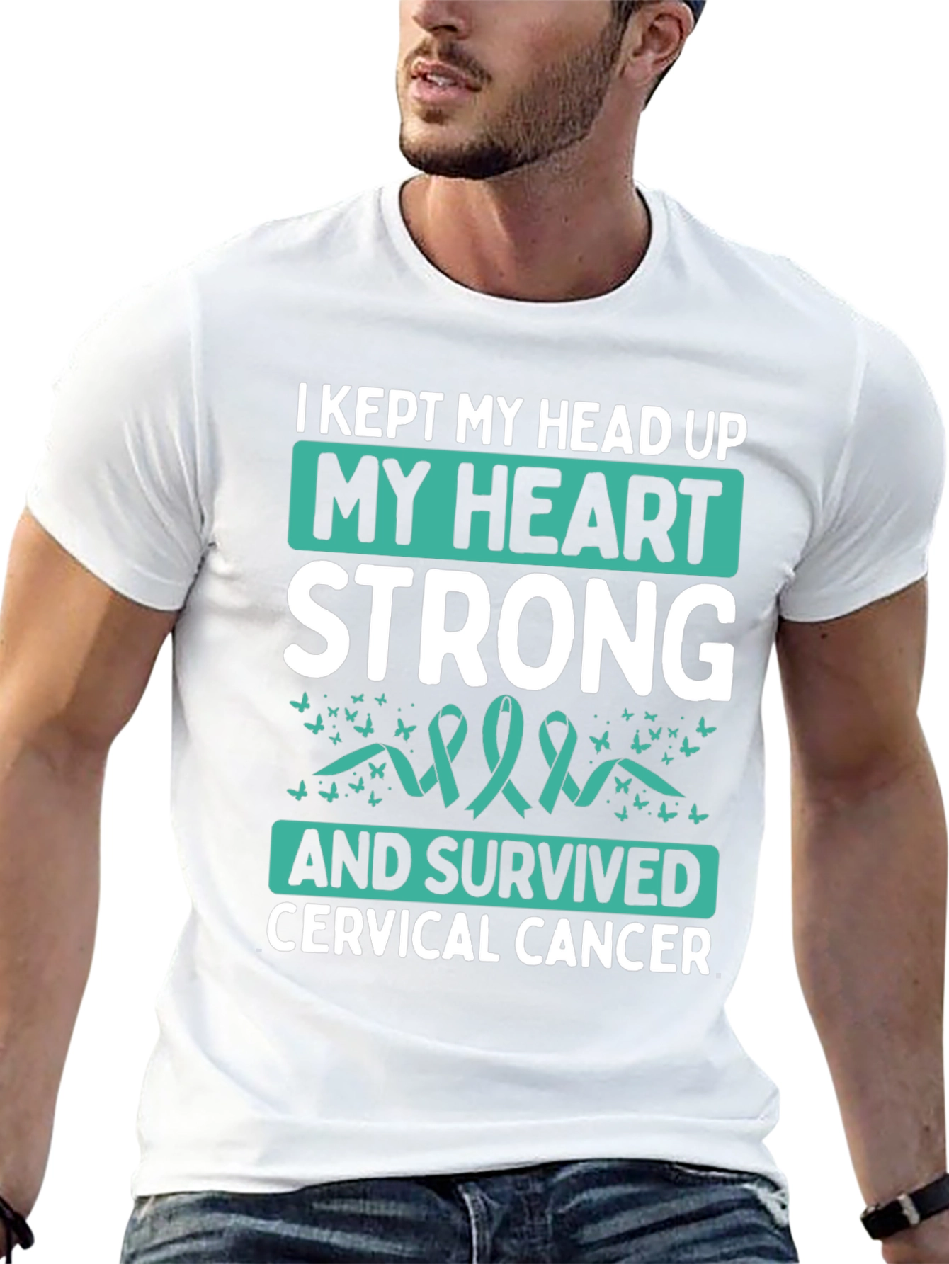 Camiseta de Superviviente de Cáncer Cervical