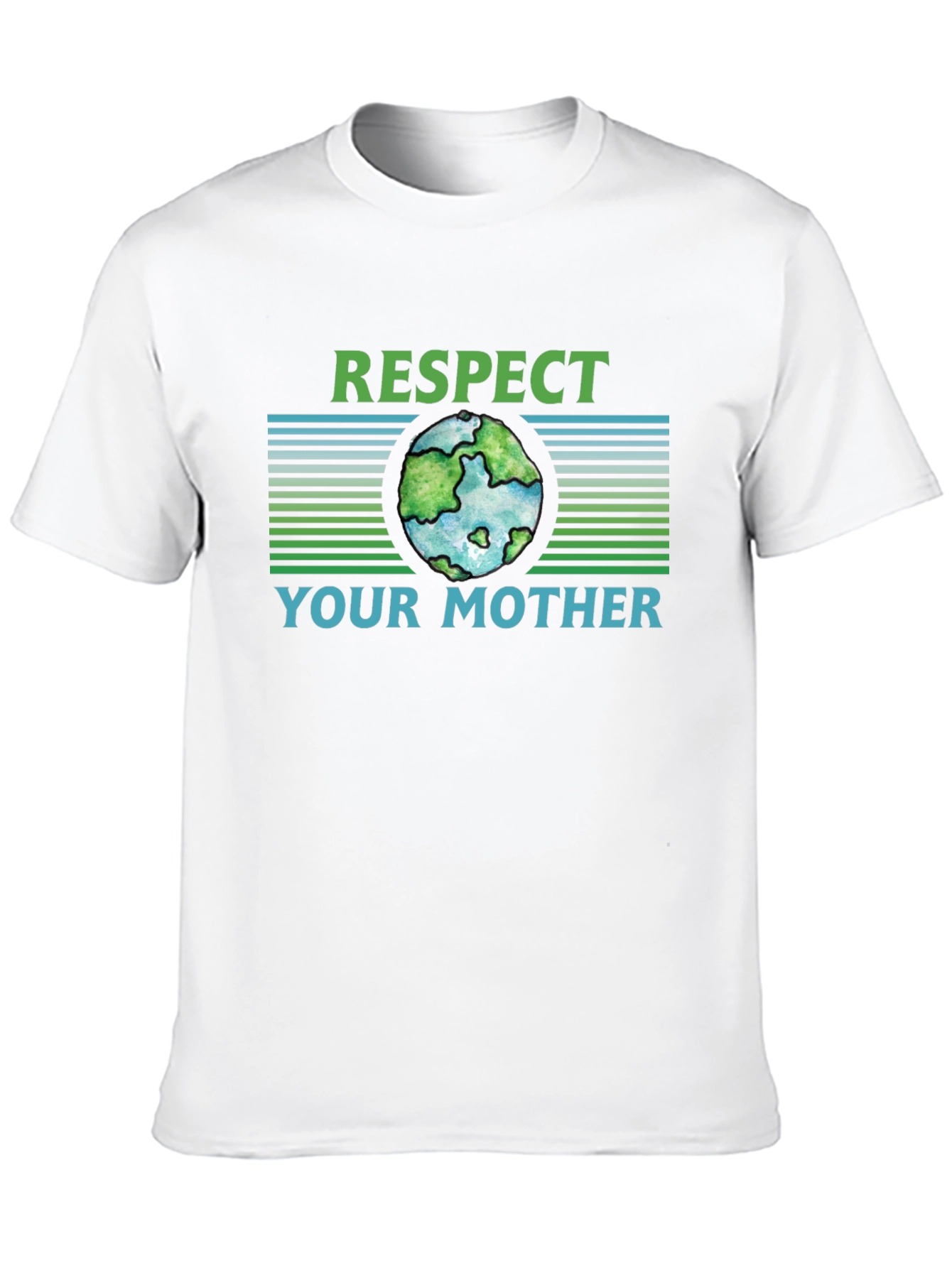 Camiseta Negra Ecológica Respeta a tu Madre