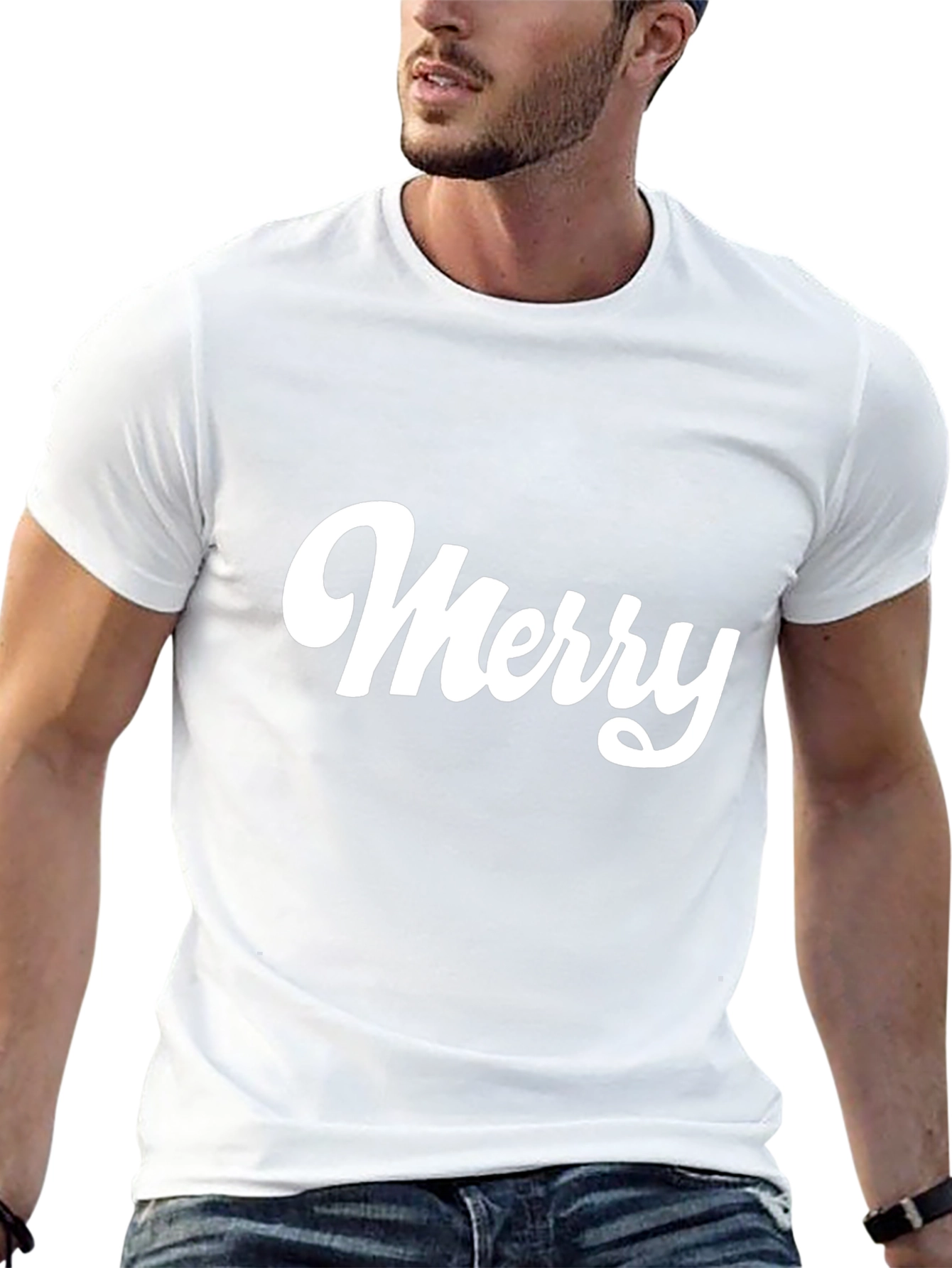 Camiseta Negra Merry - Estilo Casual