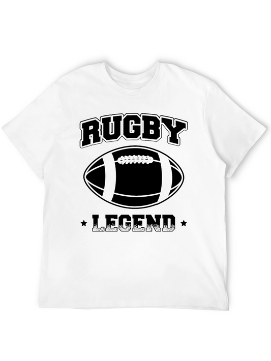 Camiseta Negra Rugby Legend