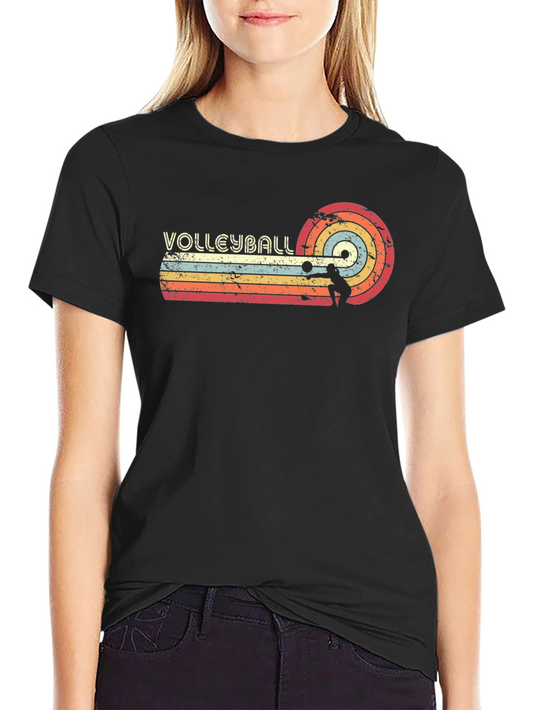 Camiseta Retro de Voleibol