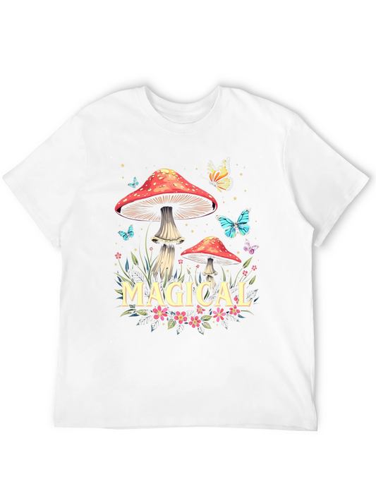 Camiseta Mágica de Setas y Mariposas