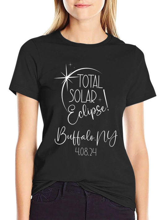 Camiseta Eclipse Solar Total Búfalo NY 2024