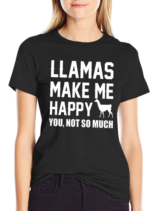 Camiseta Negra con Diseño Divertido de Llamas