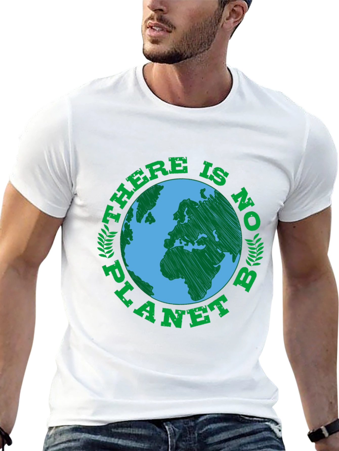 Camiseta Negra No hay Planeta B - Conciencia Ecológica