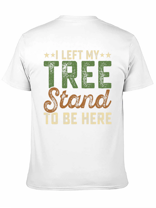 Camiseta Negra: Dejé Mi Puesto de Observación de Árboles