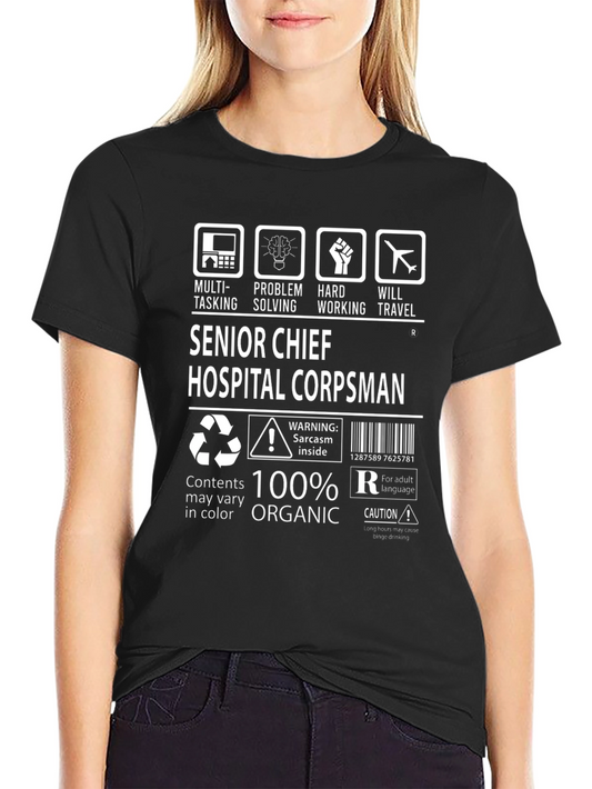 Camiseta Senior Chief Hospital Corpsman