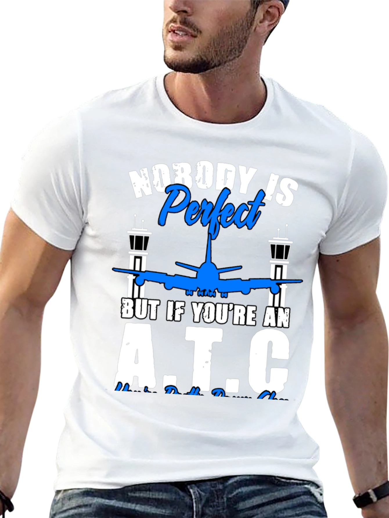 Camiseta Nobody is Perfect but ATC