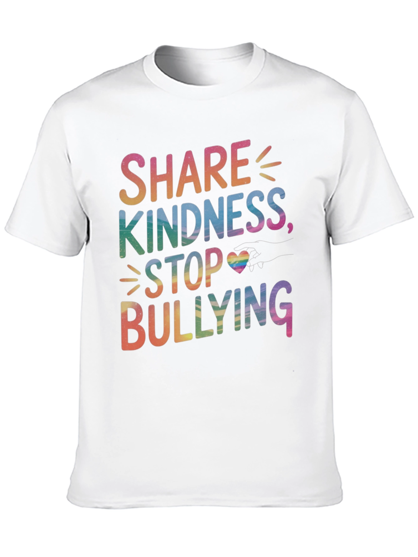 Camiseta Compartir Bondad Detener Bullying