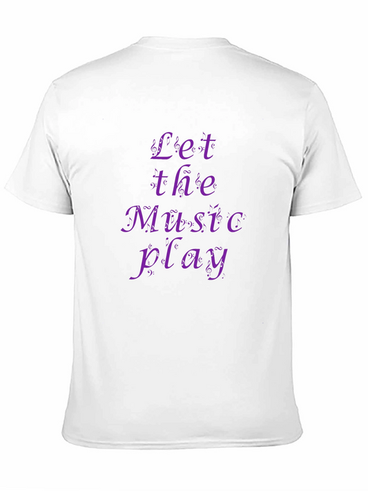 Camiseta Negra Let the Music Play