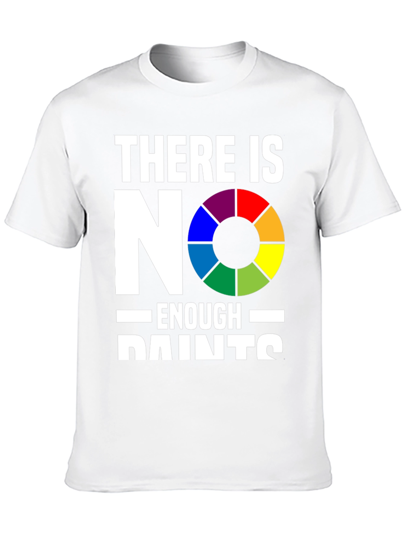 Camiseta Negra - ¡Nunca Hay Suficientes Pinturas!