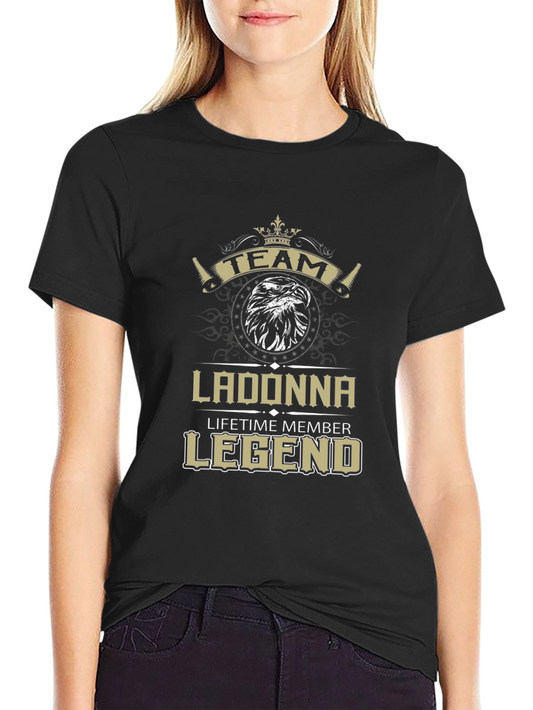 Camiseta Negra Equipo Ladonna - Leyenda