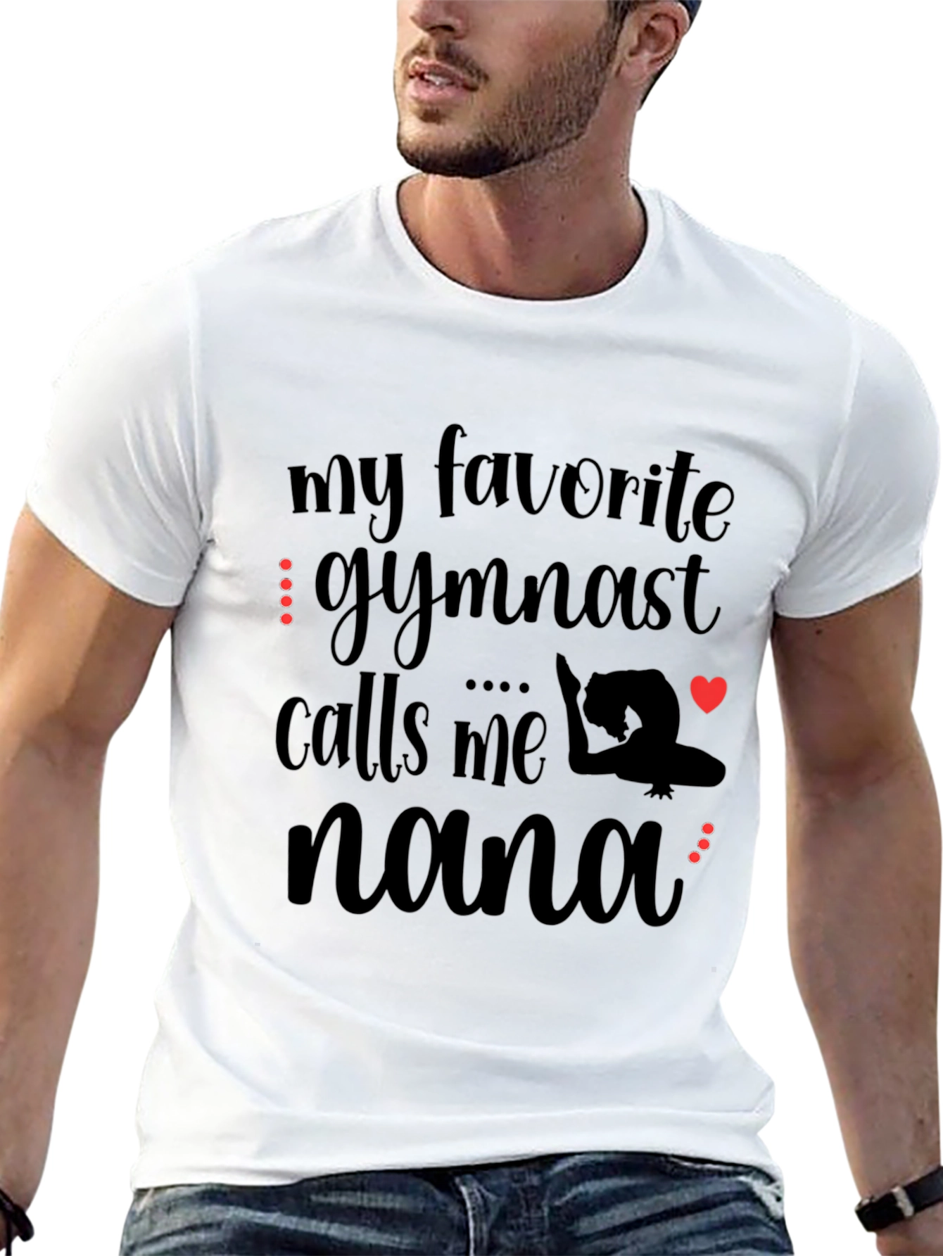 Camiseta Negra Mi Gimnasta Favorita