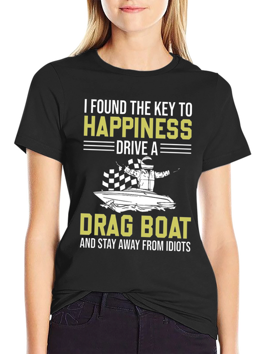 Camiseta Negra Drag Boat