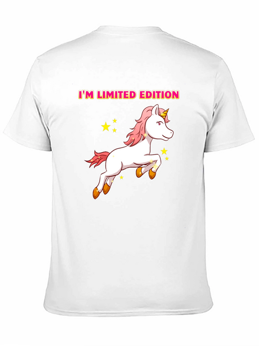 Camiseta Negra Edición Limitada Unicornio