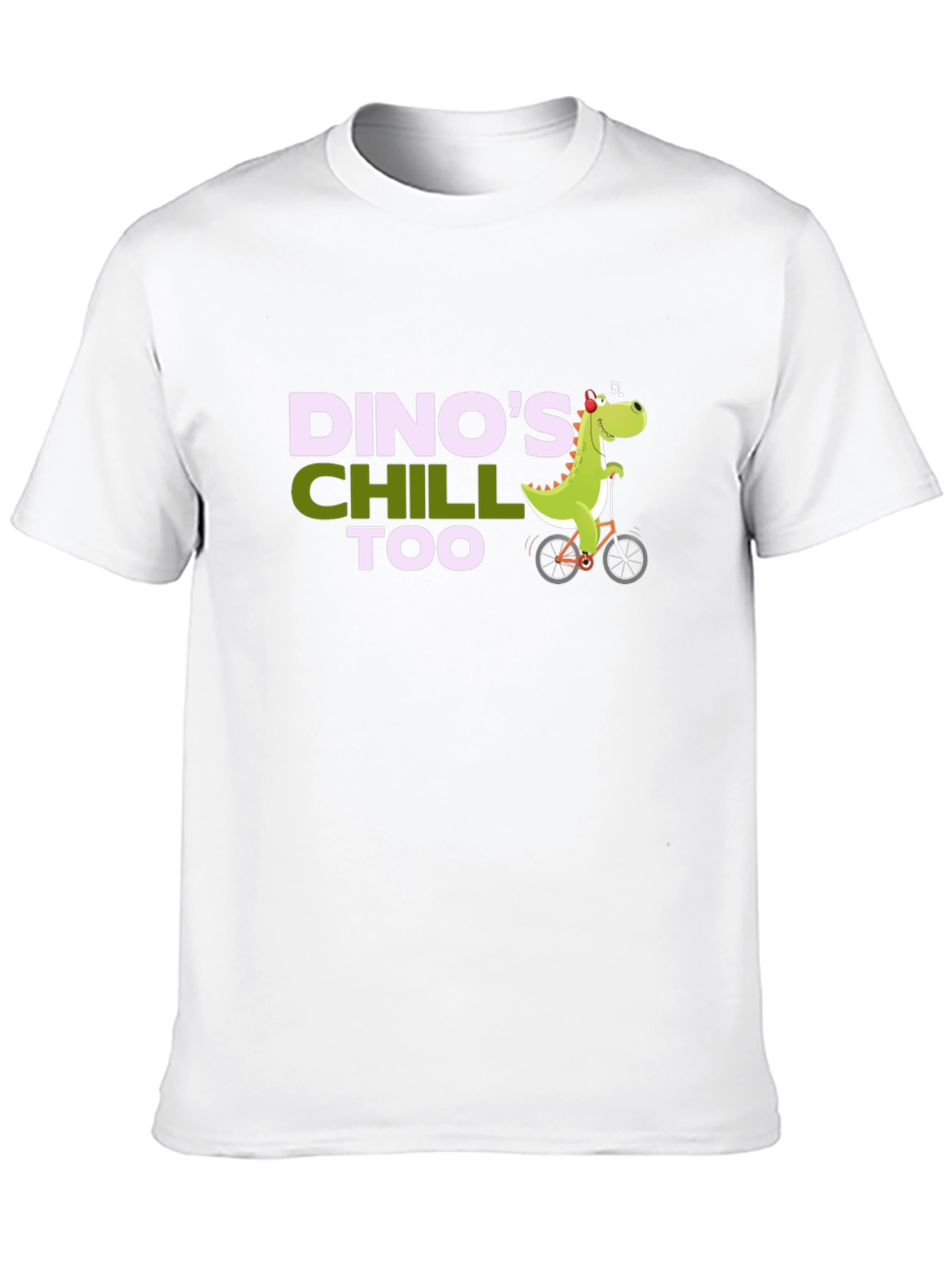 Camiseta Negra Dinos Chill Too