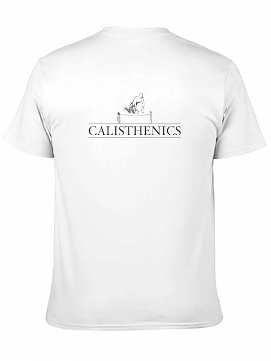 Camiseta Negra Calistenia - Diseño Único