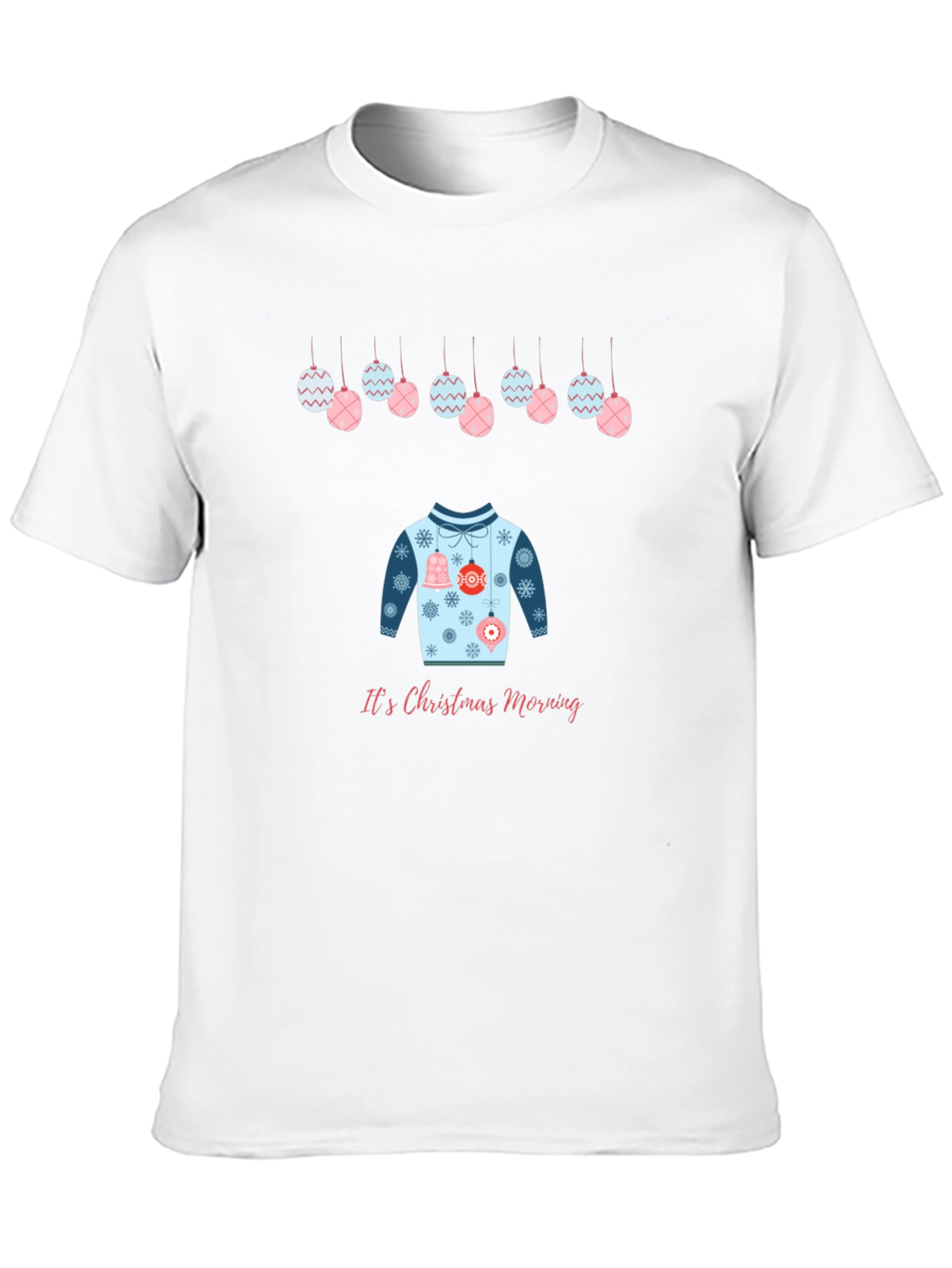 Camiseta Navideña Es Mañana de Navidad