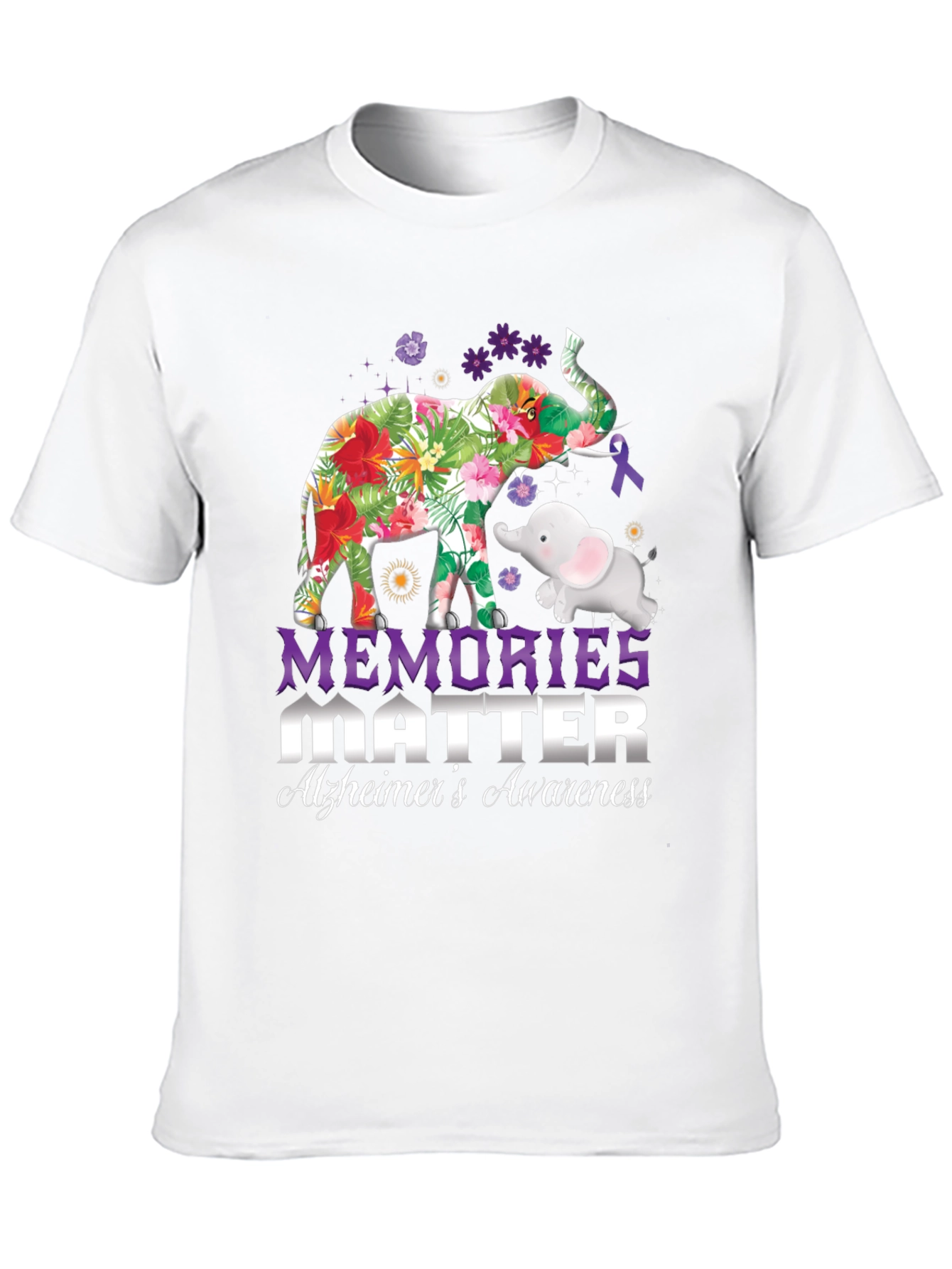 Camiseta Concientización Alzheimer Memories Matter